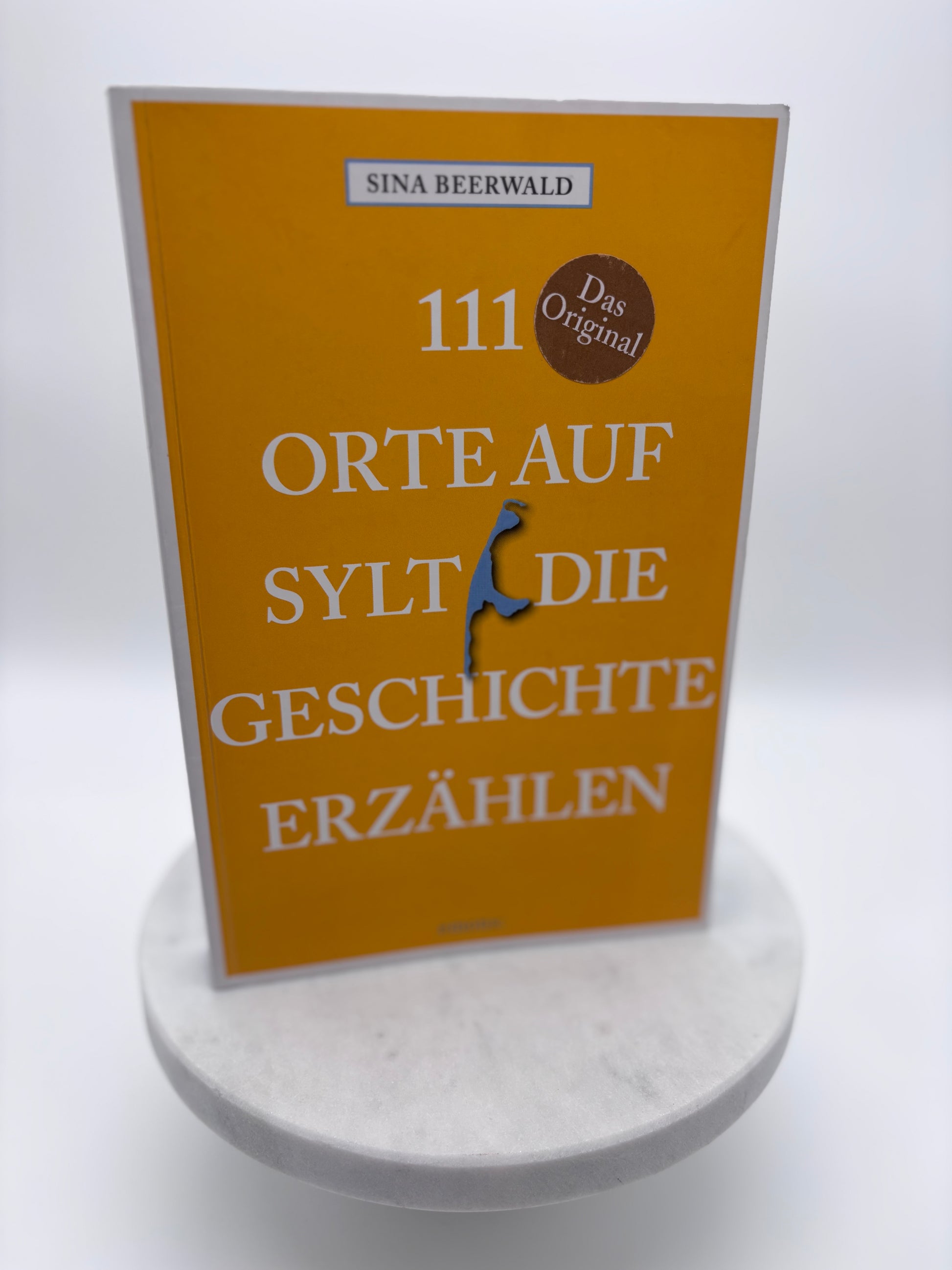 Buch "111 Orte auf Sylt die Geschichte erzählen", handsigniert + Autogrammkarte, Sina Beerwald