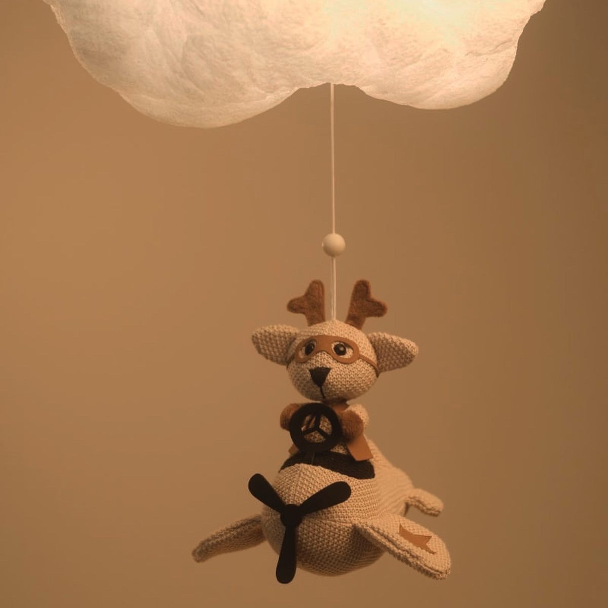 Kinderlampe inkl. Spieluhr "Felix auf Sylt"