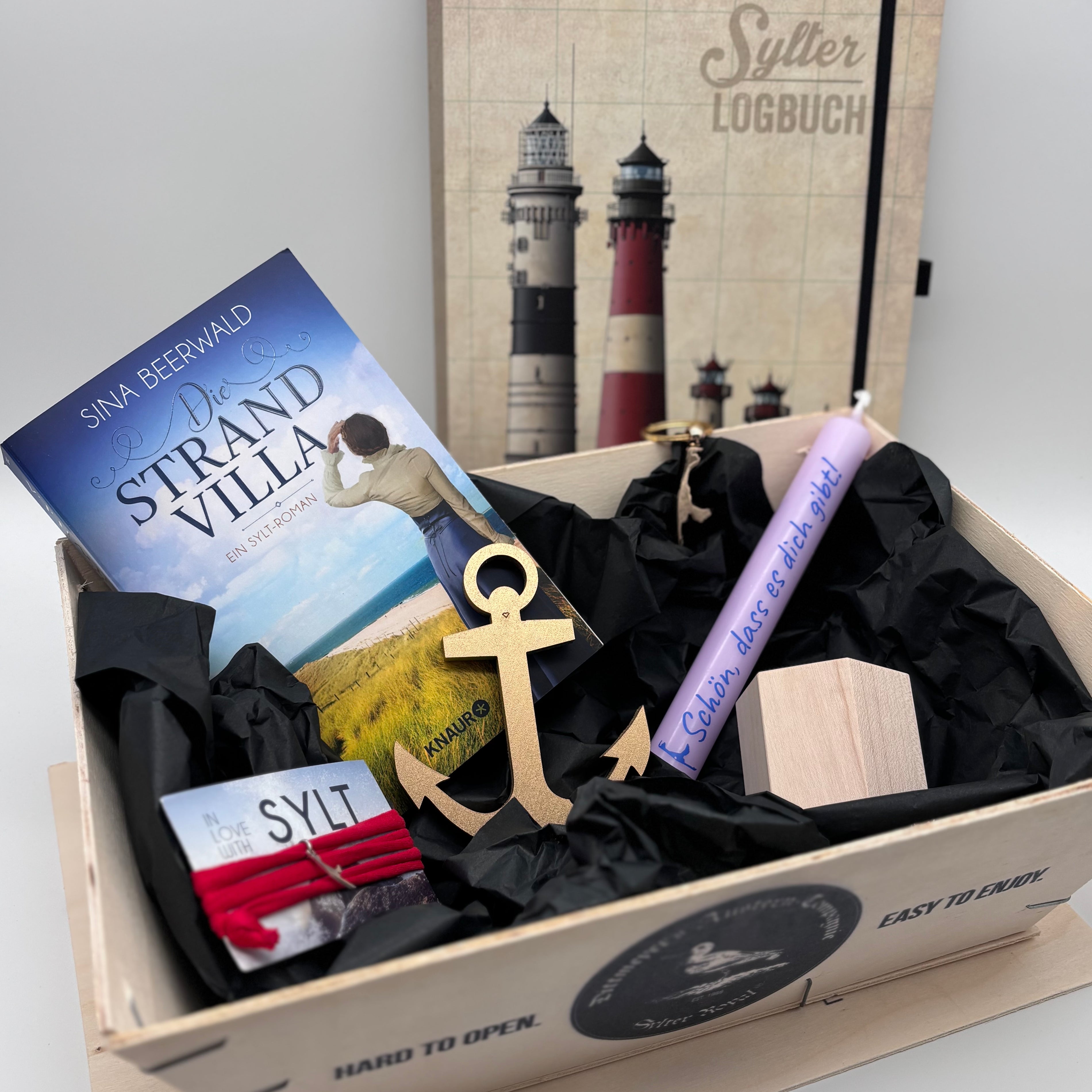 Geschenk-Set "Sylt Freundinnen" inkl. kultiger Austernkiste