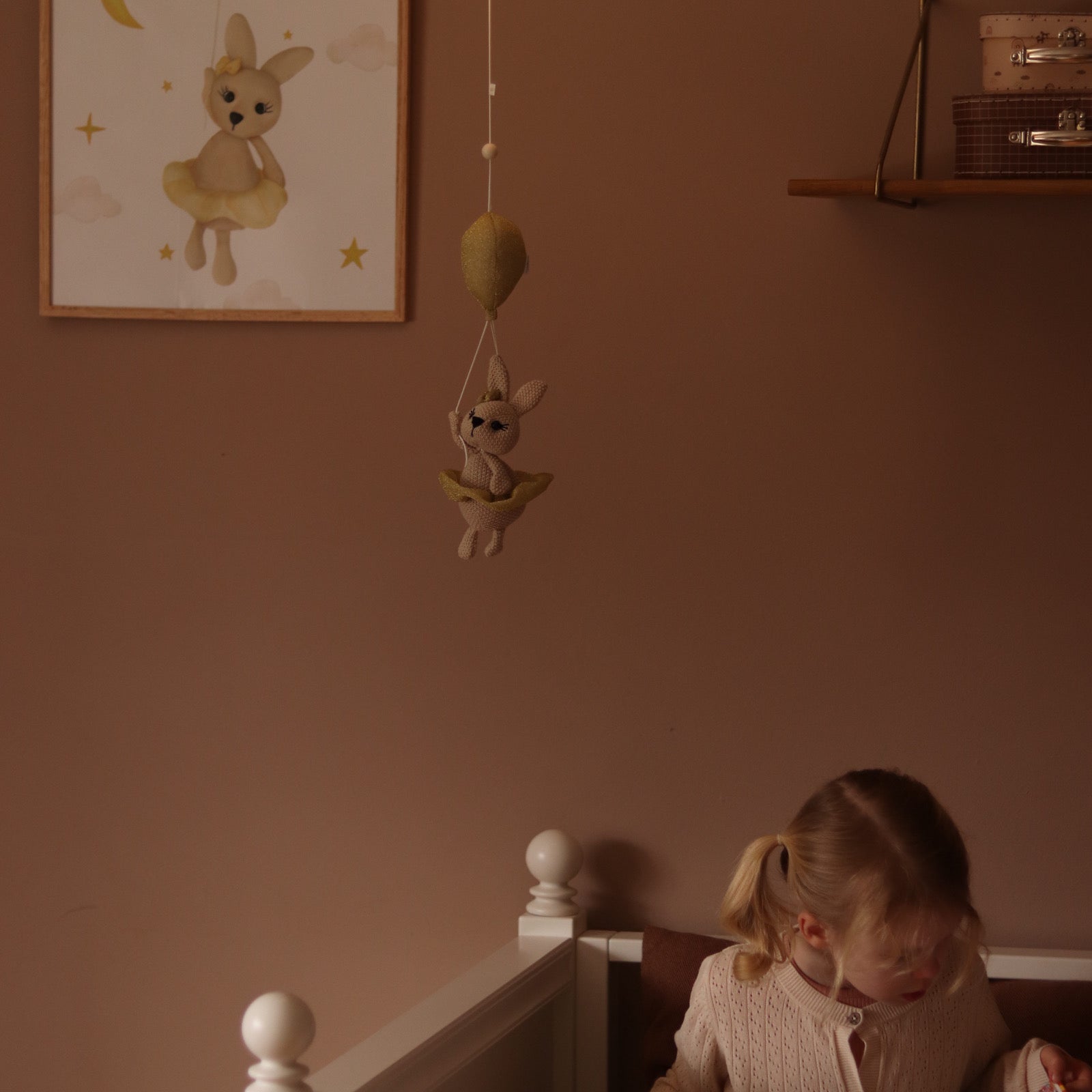 Kinderlampe inkl. Spieluhr "Flora auf Sylt"