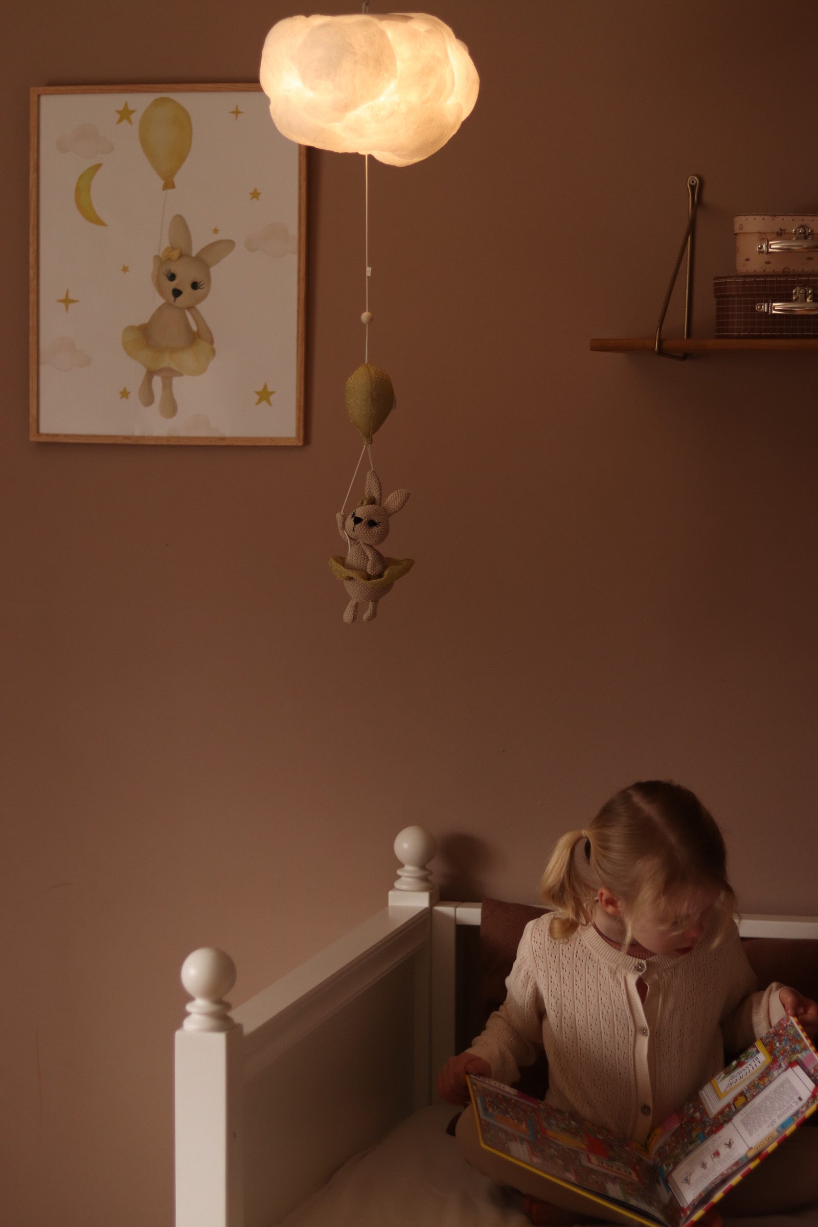 Kinderlampe inkl. Spieluhr "Flora auf Sylt"