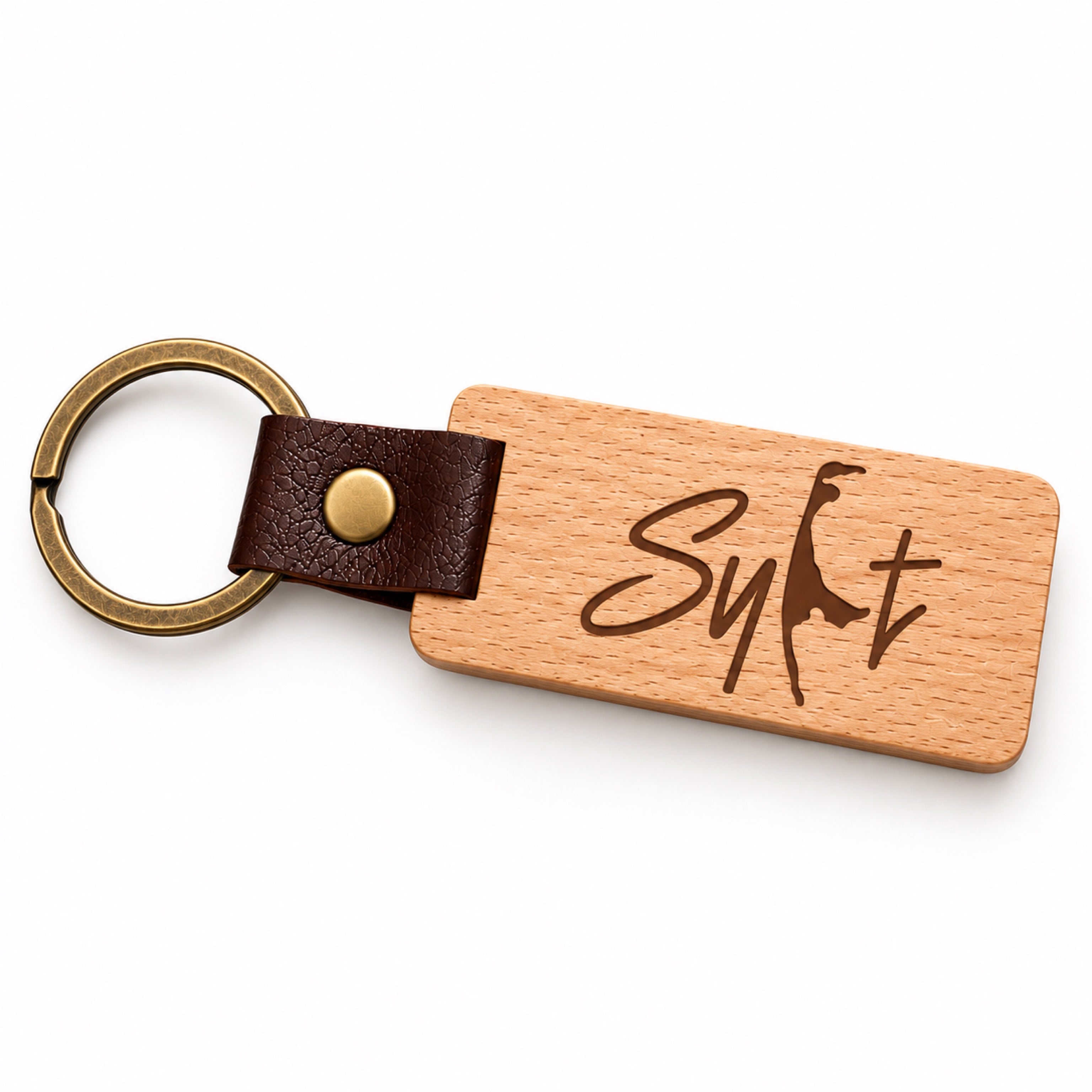 Schlüsselanhänger „SYLT“ aus Holz
