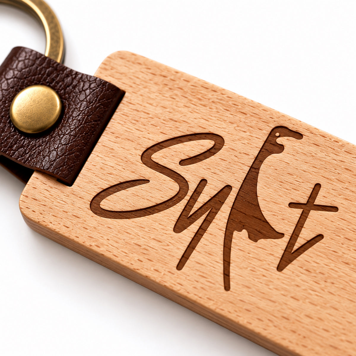 Schlüsselanhänger „SYLT“ aus Holz