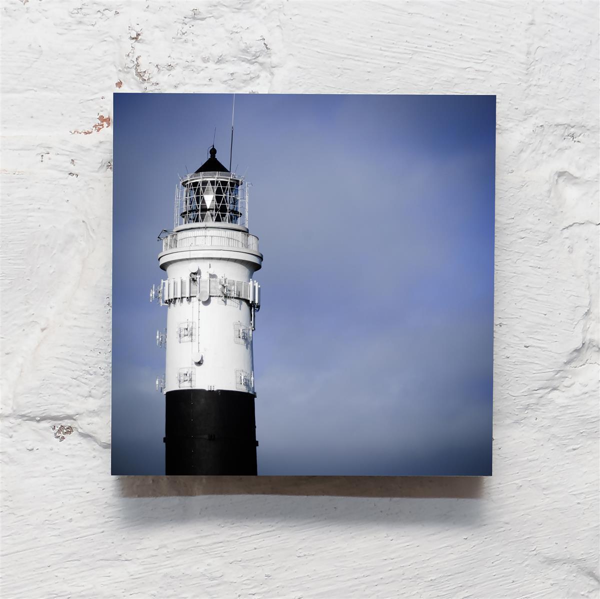 Sylt-Fotoquadrat "Leuchtturm Kampen", versch. Größen