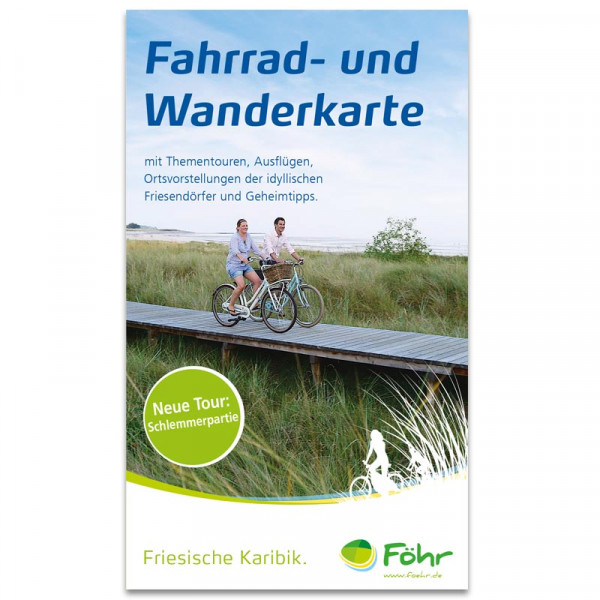 Föhr Fahrradkarte mit Thementouren und Ausflugstipps