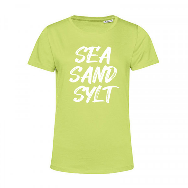 Damen T-Shirt "Sea, Sand, Sylt", versch. Farben