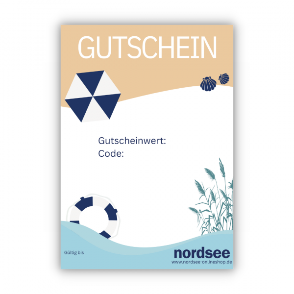 Nordsee Shop Gutschein - Print@Home Rettungsring