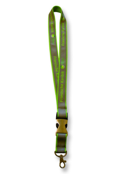 Föhr Schlüsselband, Nylon, grün