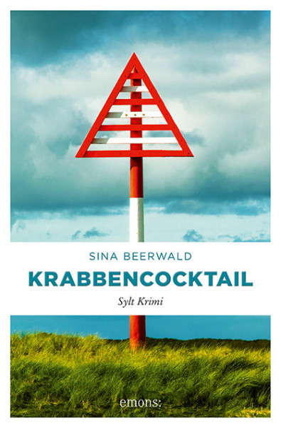 Sylt-Krimi "Krabbencocktail", handsigniert + Autogrammkarte, Sina Beerwald