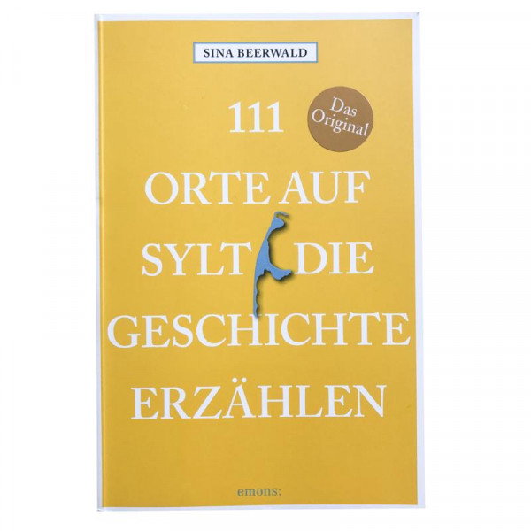 Buch "111 Orte auf Sylt die Geschichte erzählen", handsigniert + Autogrammkarte, Sina Beerwald