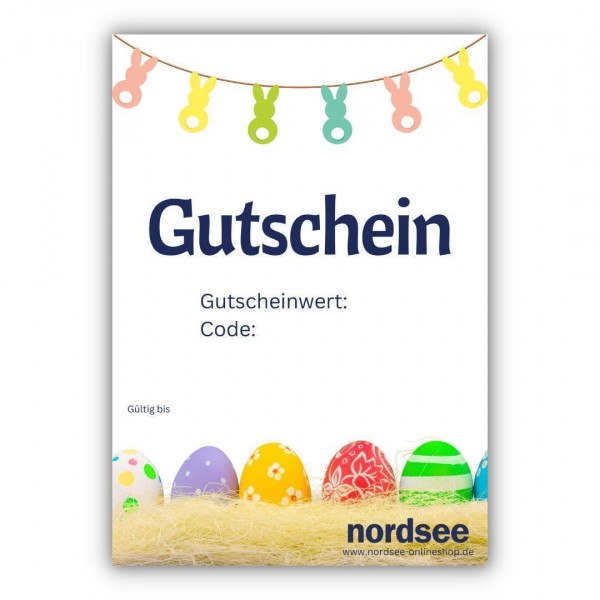Nordsee Shop Gutschein - Print@Home Ostern